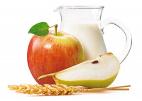 Hipp apple pear cereal milk