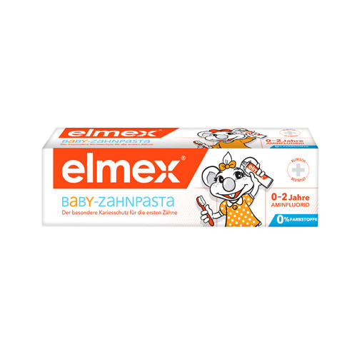 Elmex婴儿牙膏第一颗牙齿-2岁，50毫升