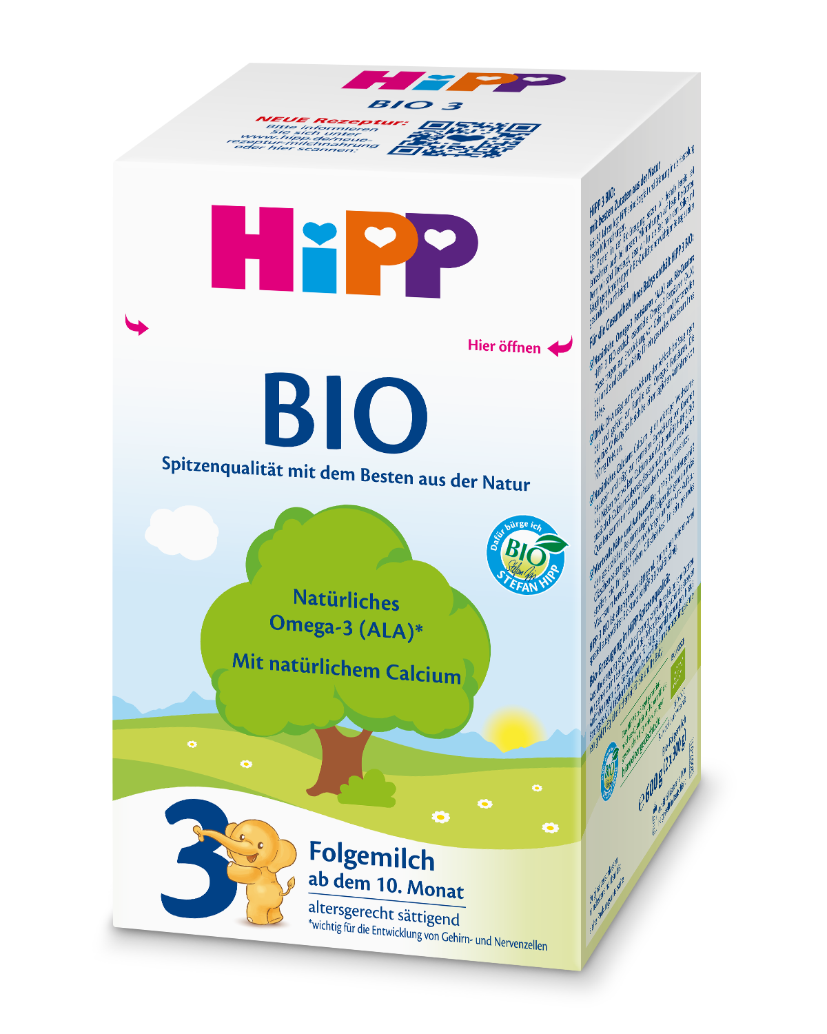 Lait de suite 3 bio Hipp Combiotic 9m+ (600g) acheter à prix
