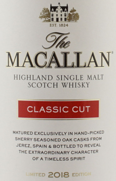 The Macallan Classic Cut - 2018 Edition