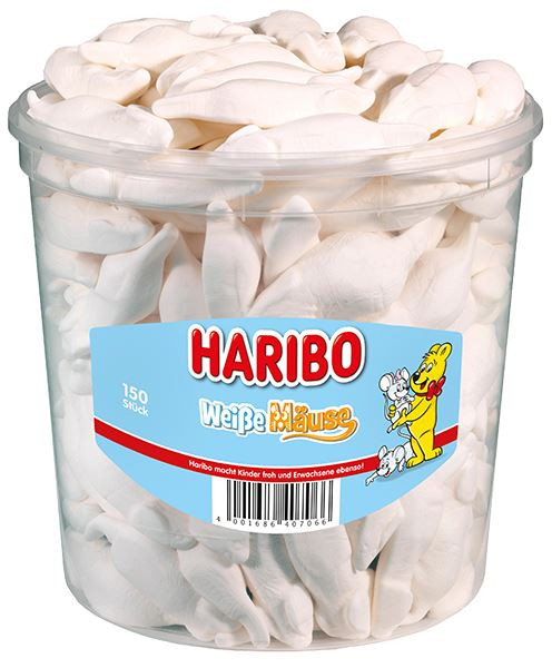 Haribo weiße Mäuse