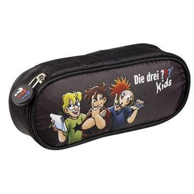 The three Kids pencil cases.
