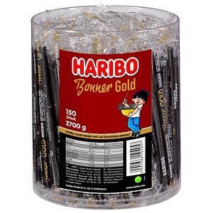 Haribo Bonner Gold 150 licorice sticks 2700g