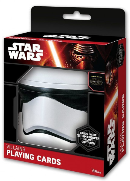 Star Wars Storm Trooper, cartes à jouer, blanc, 55 cartes à jouer