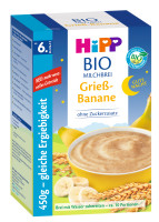 Hipp Goodnight Milk Porridge Semolina Banana