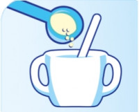 Aptamil Cup, Milk Cup, Porcionador de cucharas