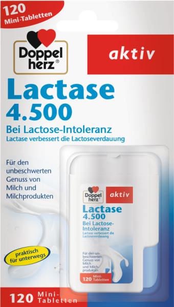 Doppelherz Lactase 4.500 - 120 Mini-Tabletten