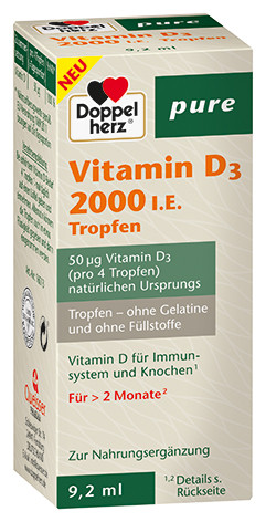 Doppelherz pure Vitamin D3 2000