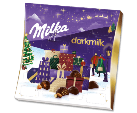Milka darkmilk Adventskalender 210g