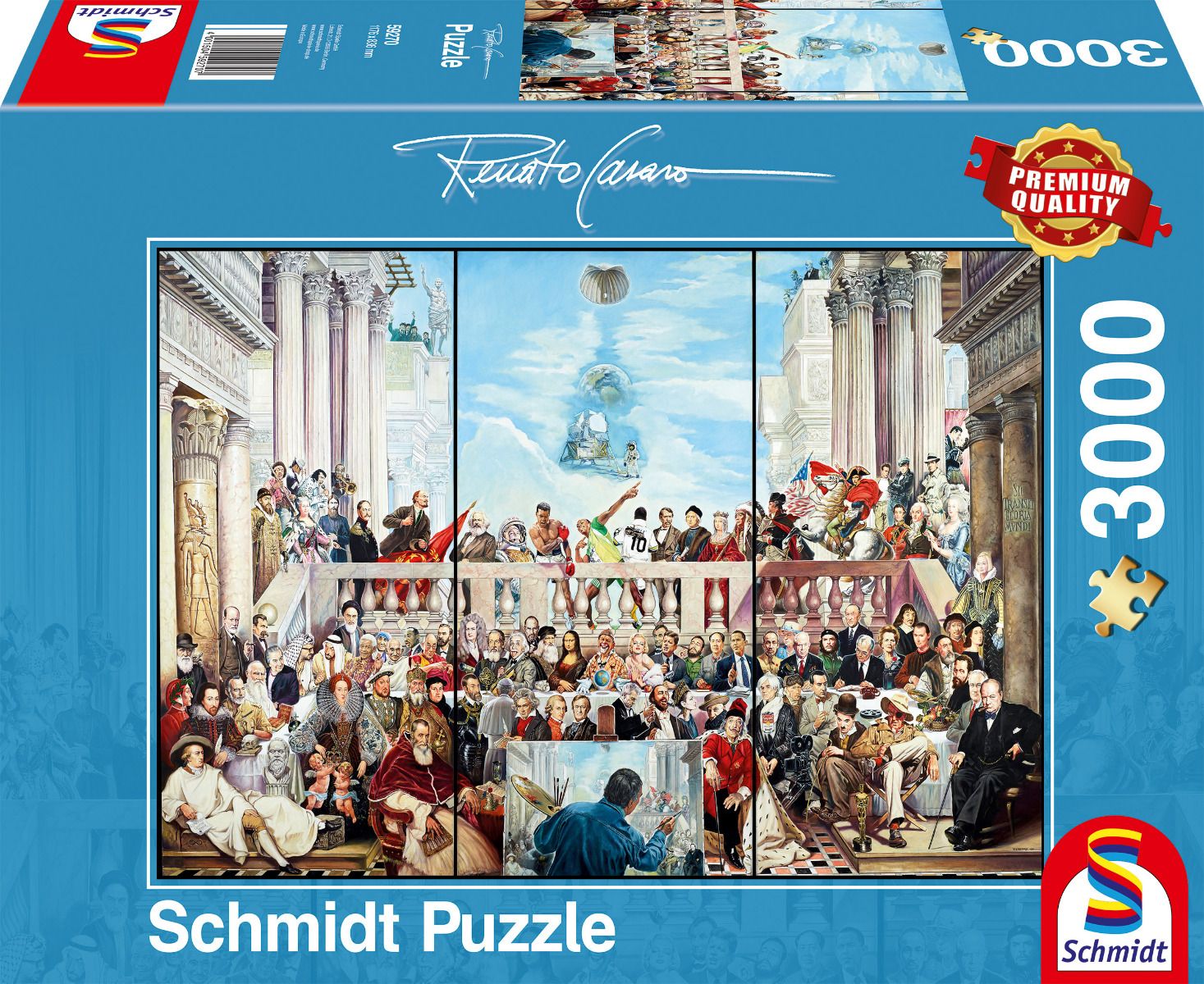 Schmidt giochi puzzle tenuta di campagna, 2000 pezzi