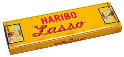 Haribo Lasso Strawberry 50 pieces in carton 3500g