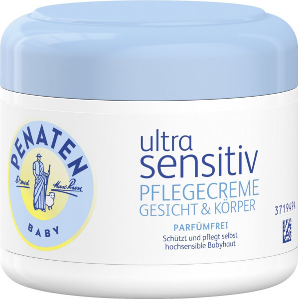 Penaten Ultra Sensitive Care Crema para la cara y el cuerpo, 100ml