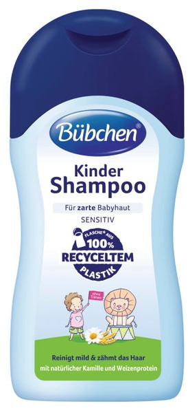 Bübchen Children Shampoo Sensitive para la piel tierna del bebé 400ml