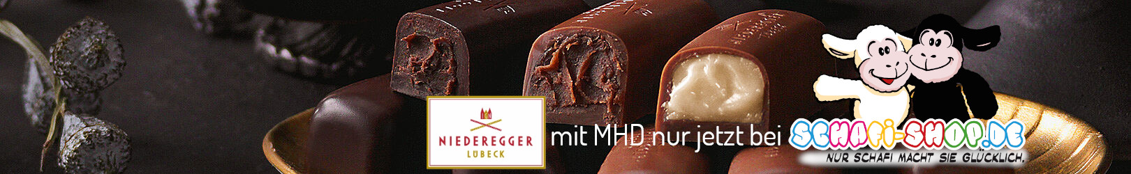 Banner Niederegger Chocolates de oveja