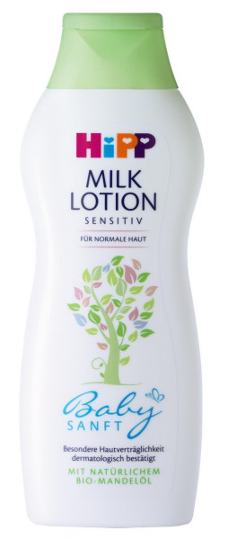 Produktbild von Hipp Milk Lotion "Sensitiv" (für normale Haut)
