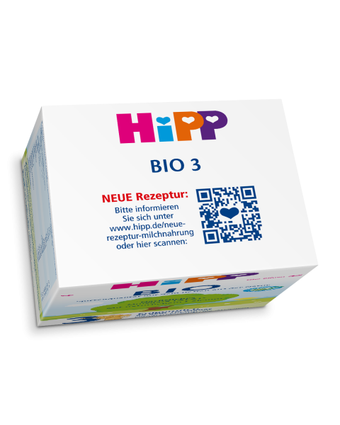 Hipp Bio 3 neue Rezeptur