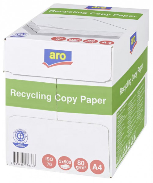 Metro Aro papier à copier recyclé, 5x500 feuilles