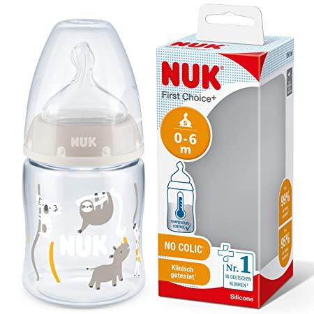 NUK Flasche mit Temperaturkontrolle