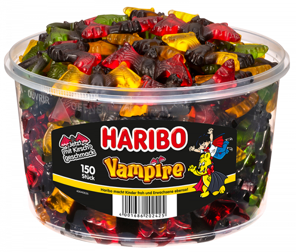 Haribo gruselige Vampire Fledermäuse zu Halloween