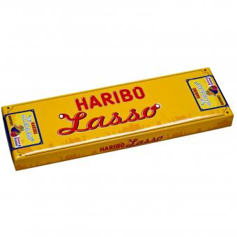 Haribo Lasso frambuesa/mora 50 piezas en una caja de cartón, 3500g
