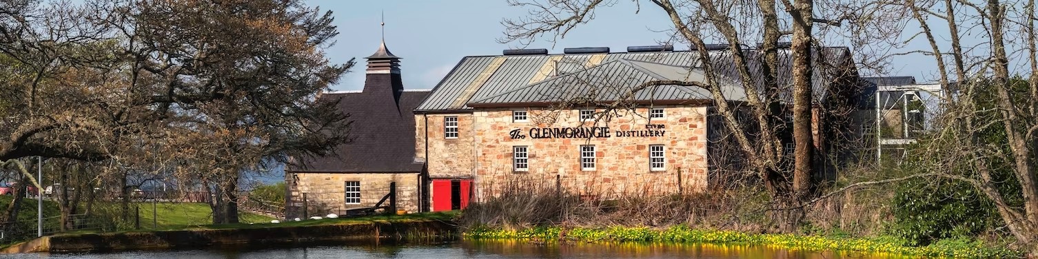 Glenmorangie distillery in Scotland